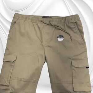 EDGAR + ASH Men’s XL Khaki Double Cargo Pant